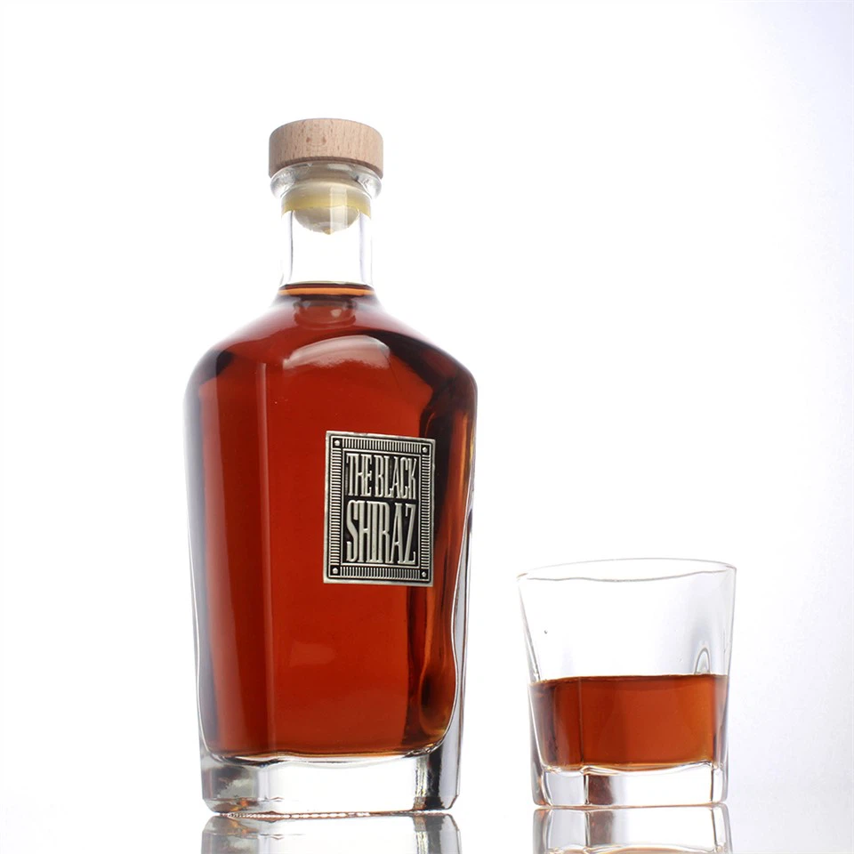 750ml Liquor Glass Bottle