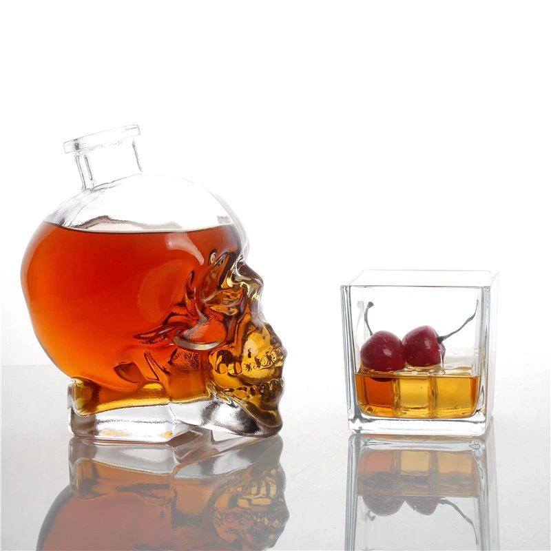 Skull Alcohol Bottle