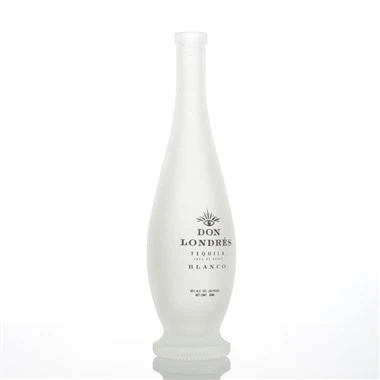 750ml Frosted Glass Liquor Bottle