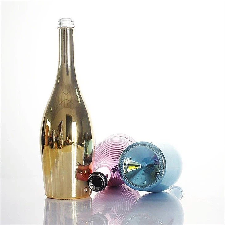 Gold Champagne Bottle