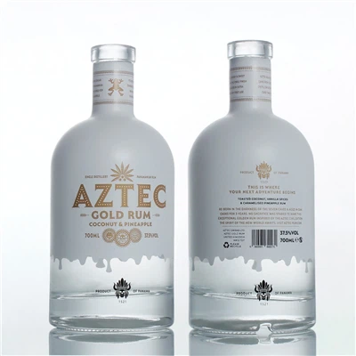 Printing Rum Liquor Glass Bottle