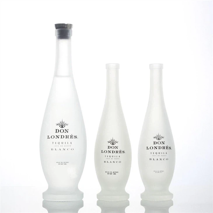Frosted Liquor Bottle
