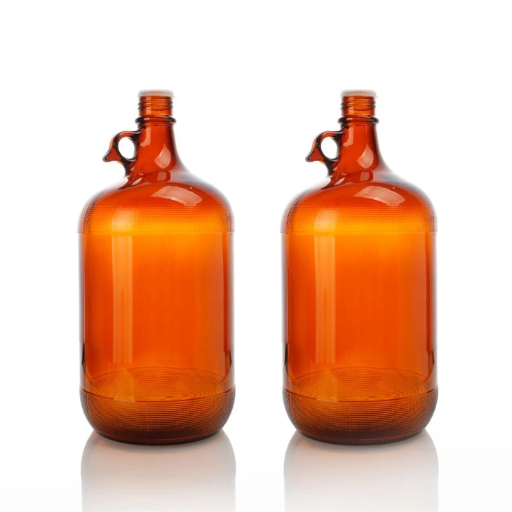 3L Customizable Label Clear Beer Glass Bottle