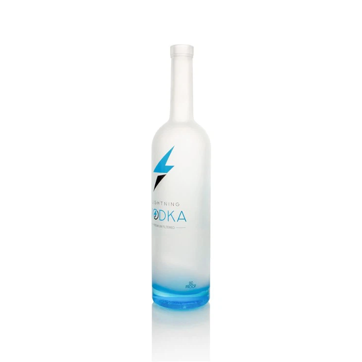 750ml Frosted Bottle With Screen Printing