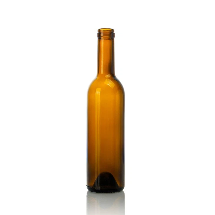 Brown 375ml Glass Bottle For Wine suppliers