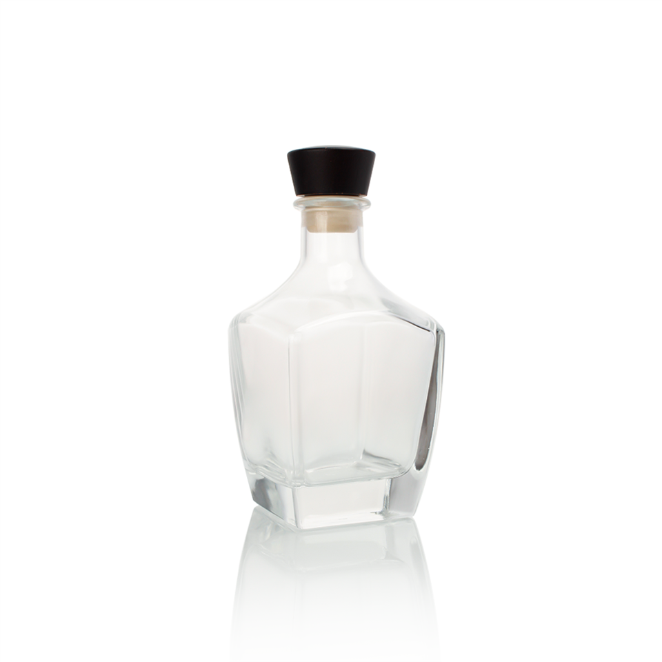 Customizable Square Glass Bottles