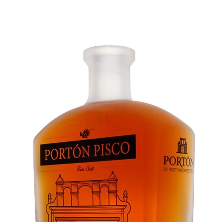 Frosted Glass Bottle