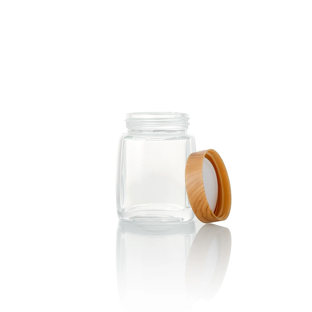 500ml Glass Jar With Bamboo Lid 500ml Glass Jar With Bamboo Lid