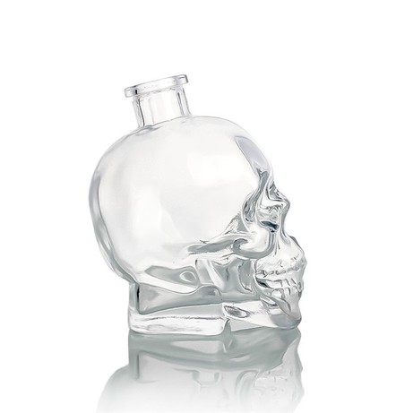Skull Shape Glass Bottle Skull Shape Glass Bottle