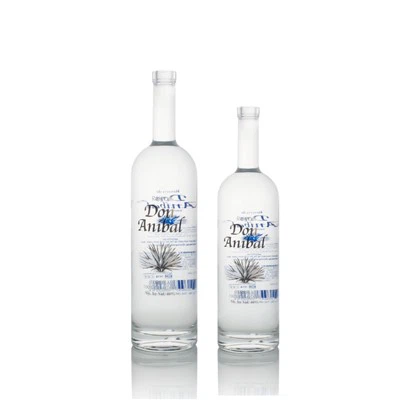 1L Customized Tequila Glass Bottle
