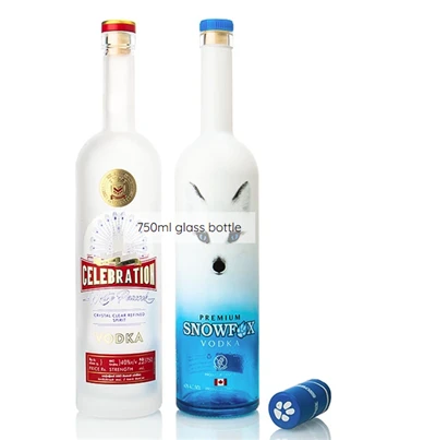 High Flint Spirit Glass Bottle