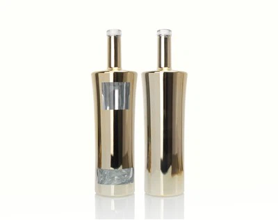 Eletroplated 75cl Glass Liquor Bottle