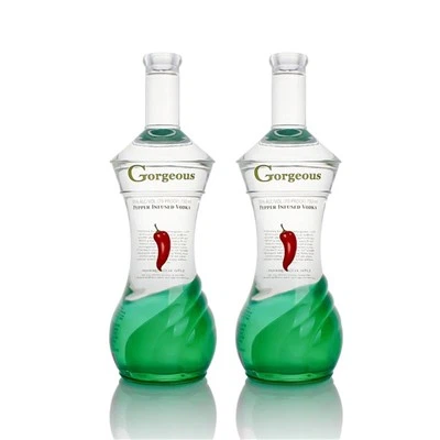 750ml Irregular Shape Vodka Bottles