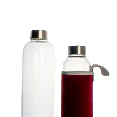 Transparent Beverage Bottles With Aluminum Cap