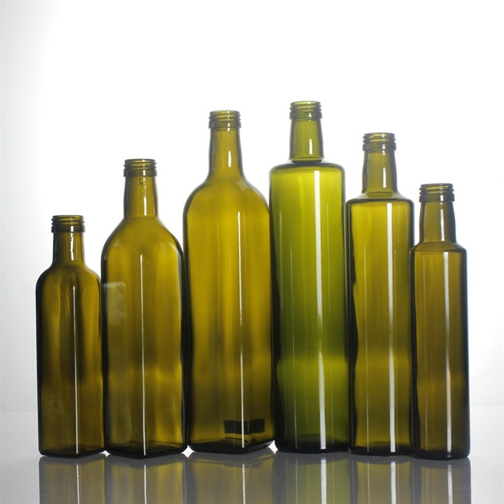 Stocked Olive Oil Glass Bottles